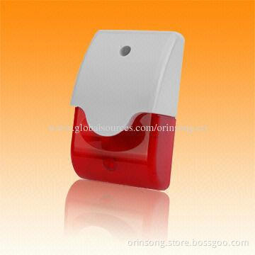 Piezo Strobe Siren with Alarm Sound